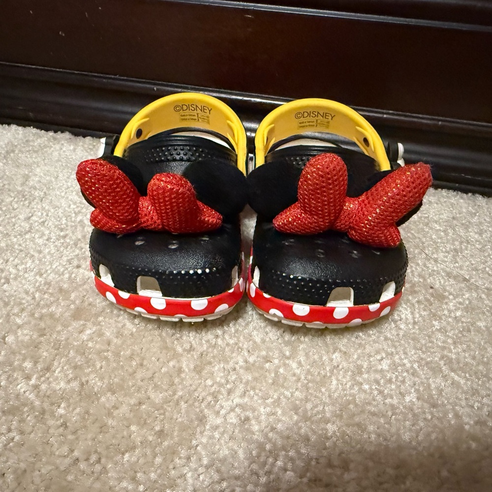 Disney Kids Sandals - Black, Red, and Yellow